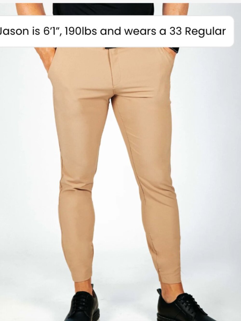Primo Men’s Khaki Golf Jogger